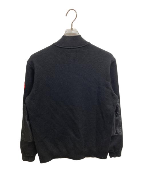 CANADA GOOSE（カナダグース）CANADA GOOSE (カナダグース) WINDBRIDGE FULL ZIP SWEATER ブラック サイズ:Mの古着・服飾アイテム