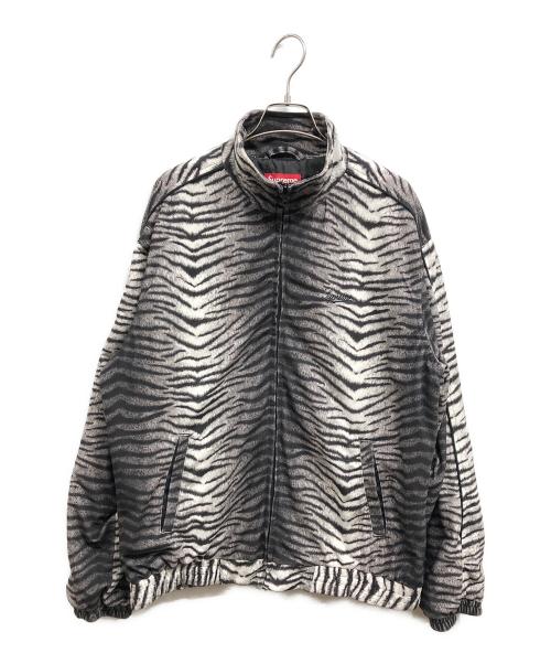 SUPREME（シュプリーム）Supreme (シュプリーム) Tiger Stripe Track Jacket ホワイト×ブラック サイズ:Lの古着・服飾アイテム