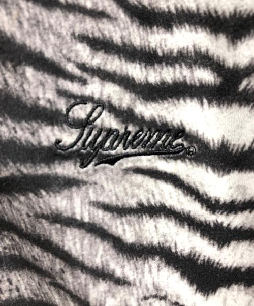 SUPREME（シュプリーム）Supreme (シュプリーム) Tiger Stripe Track Jacket ホワイト×ブラック サイズ:Lの古着・服飾アイテム