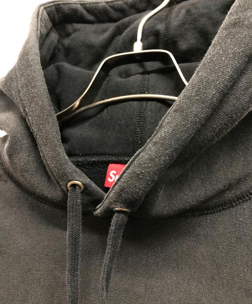 SUPREME（シュプリーム）Supreme (シュプリーム) Sleeve Embroidery Hooded Sweatshirt ブラック サイズ:Mの古着・服飾アイテム