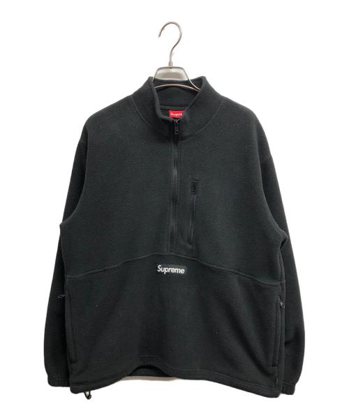 SUPREME（シュプリーム）Supreme (シュプリーム) Polartec Half Zip Pullover ブラック サイズ:Mの古着・服飾アイテム