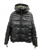 UNIONJAPユニオンジャップ）の古着「ライダースダウンジャケット」｜ブラック