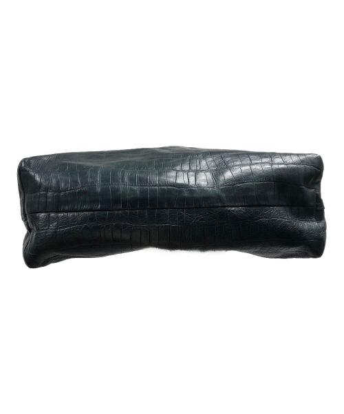 Felisi（フェリージ）Felisi (フェリージ) 型押しトートバッグ ネイビーの古着・服飾アイテム