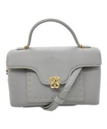 Snidel（スナイデル）の古着「フラップミニショルダー」｜グレー