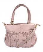 LANVIN en Bleuランバンオンブルー）の古着「2WAYバッグ」｜ピンク