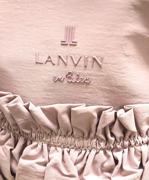 LANVIN en Bleu（ランバンオンブルー）LANVIN en Bleu (ランバンオンブルー) 2WAYバッグ ピンク 未使用品の古着・服飾アイテム