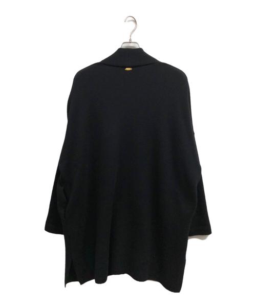 MUSE（ミューズ）MUSE (ミューズ) スムースニットショートガウン ブラック サイズ:FREEの古着・服飾アイテム
