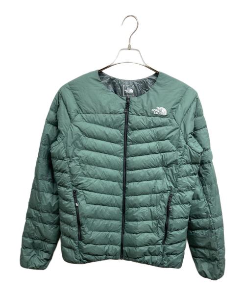 THE NORTH FACE（ザ ノース フェイス）THE NORTH FACE (ザ ノース フェイス) サンダーラウンドネックジャケット グリーン サイズ:Mの古着・服飾アイテム