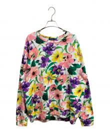 POLO RALPH LAUREN（ポロ・ラルフローレン）の古着「総柄クルーネックスウェット」｜マルチカラー