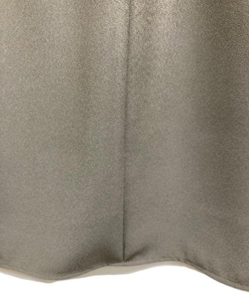 theory luxe（セオリーリュクス）theory luxe (セオリーリュクス) ツイストロールカラーブラウス グレー サイズ:38の古着・服飾アイテム