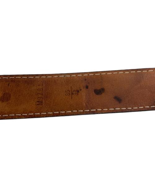 LOUIS VUITTON（ルイ ヴィトン）LOUIS VUITTON (ルイ ヴィトン) サンチュール・イニシャルベルト ブラウンの古着・服飾アイテム