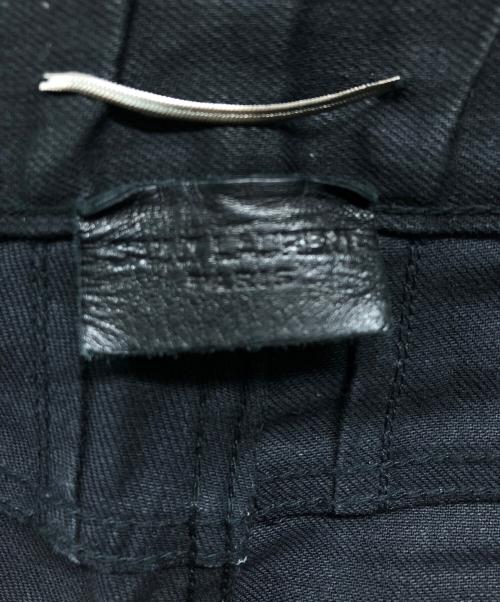 Saint Laurent Paris（サンローランパリ）Saint Laurent Paris (サンローランパリ) デストロイクラッシュストレッチスキニーデニムパンツ ブラック サイズ:28の古着・服飾アイテム