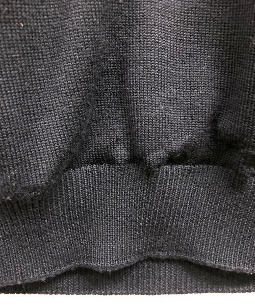 HERMES（エルメス）HERMES (エルメス) ハーフジップ切替パーカー ネイビー サイズ:Mの古着・服飾アイテム