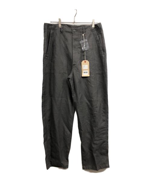 waiper（ワイパー）WAIPER (ワイパー) リネンベイカーパンツ グレー サイズ:34×32 未使用品の古着・服飾アイテム
