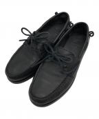 POLO RALPH LAUREN×BILLY'Sポロ・ラルフローレン×ビリーズ）の古着「デッキシューズ」｜ブラック