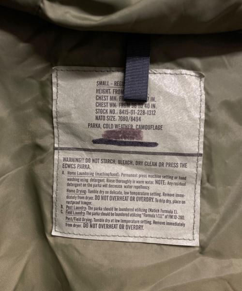 US ARMY（ユーエスアーミー）US ARMY (ユーエスアーミー) 前期型 GORE-TEX ECWCS PARKA カーキ サイズ:不明の古着・服飾アイテム