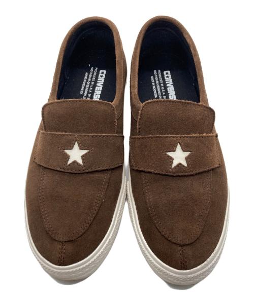 CONVERSE ADDICT（コンバース アディクト）CONVERSE ADDICT (コンバース アディクト) ワンスターローファー ブラウン サイズ:27.5の古着・服飾アイテム