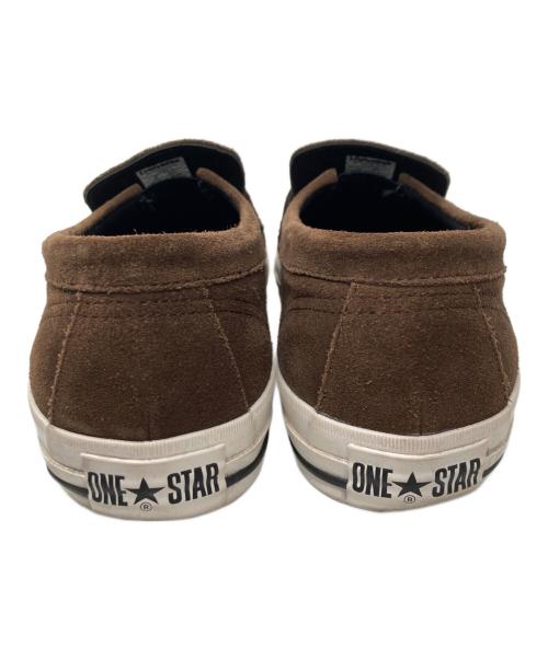 CONVERSE ADDICT（コンバース アディクト）CONVERSE ADDICT (コンバース アディクト) ワンスターローファー ブラウン サイズ:27.5の古着・服飾アイテム