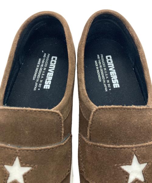 CONVERSE ADDICT（コンバース アディクト）CONVERSE ADDICT (コンバース アディクト) ワンスターローファー ブラウン サイズ:27.5の古着・服飾アイテム