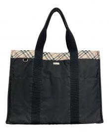 BURBERRY LONDON（バーバリーロンドン）の古着「トートバッグ」｜ブラック