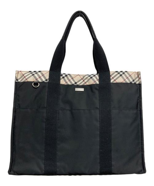BURBERRY LONDON（バーバリーロンドン）BURBERRY LONDON (バーバリーロンドン) トートバッグ ブラックの古着・服飾アイテム