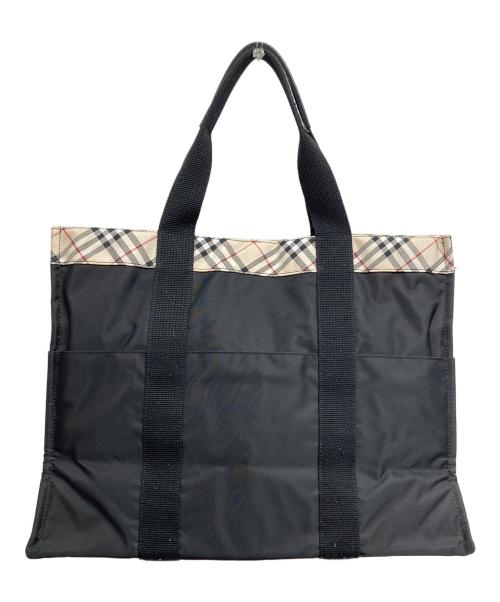 BURBERRY LONDON（バーバリーロンドン）BURBERRY LONDON (バーバリーロンドン) トートバッグ ブラックの古着・服飾アイテム