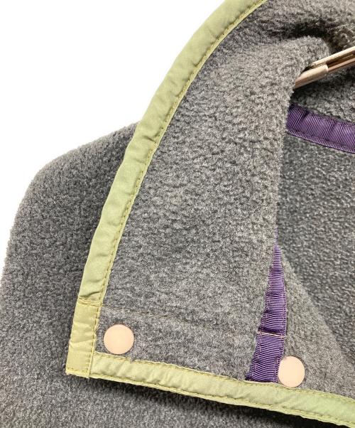 Patagonia（パタゴニア）Patagonia (パタゴニア) シンチラフリーススナップt グレー サイズ:Mの古着・服飾アイテム