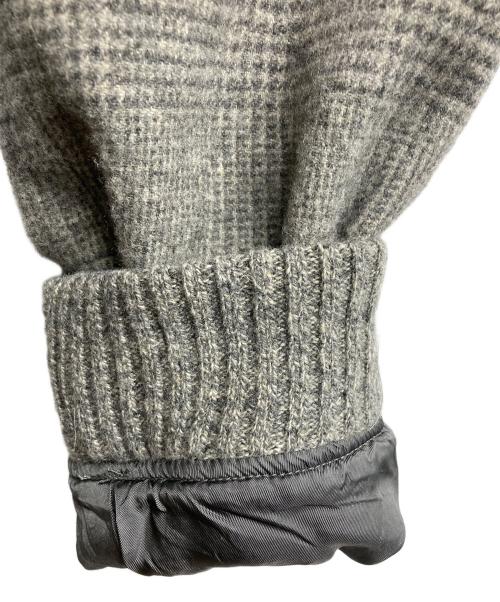 PAPAS（パパス）PAPAS (パパス) ショールカラーカーディガン グレー サイズ:Lの古着・服飾アイテム