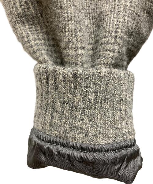 PAPAS（パパス）PAPAS (パパス) ショールカラーカーディガン グレー サイズ:Lの古着・服飾アイテム