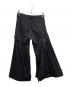 YOHJI YAMAMOTO (ヨウジヤマモト) COMBINATION PANTS ブラック サイズ:1：15000円