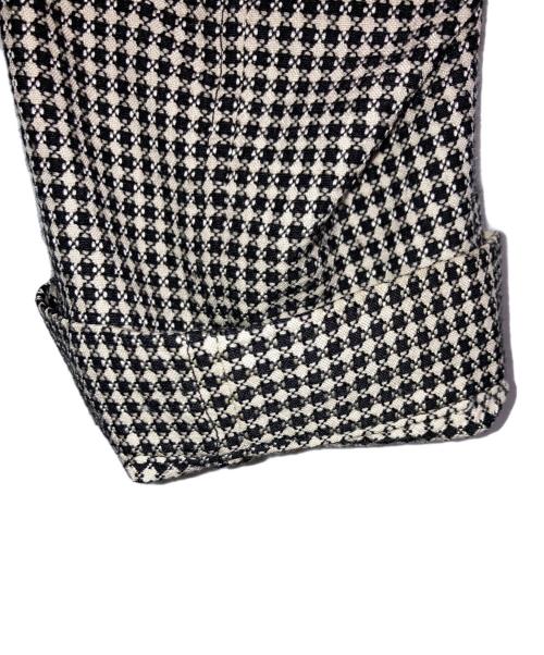 UNDERCOVER（アンダーカバー）UNDERCOVER (アンダーカバー) サイドジップロングコート ベージュ×ブラック サイズ:1の古着・服飾アイテム