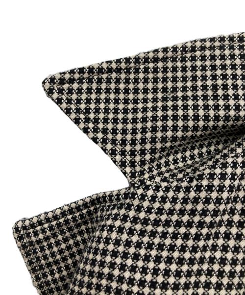 UNDERCOVER（アンダーカバー）UNDERCOVER (アンダーカバー) サイドジップロングコート ベージュ×ブラック サイズ:1の古着・服飾アイテム