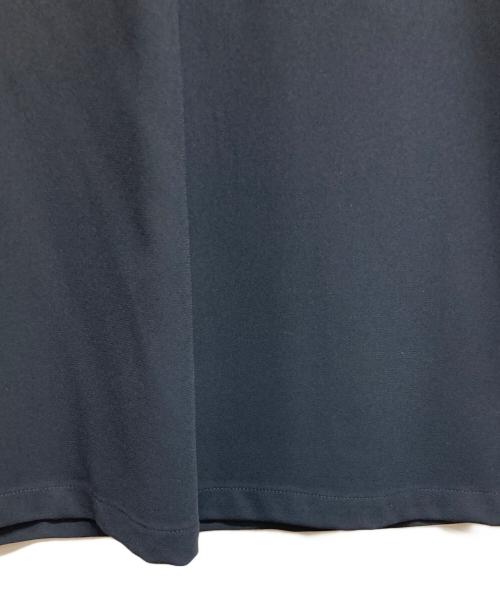 A.P.C.（アーペーセー）A.P.C. (アーペーセー) フリルネックワンピース ネイビー サイズ:38の古着・服飾アイテム