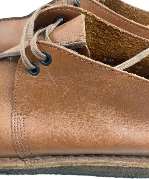 CLARKS（クラークス）CLARKS (クラークス) デザートトレックシューズ ブラウン サイズ:9の古着・服飾アイテム