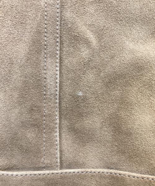 GRACE CONTINENTAL（グレースコンチネンタル）GRACE CONTINENTAL (（グレースコンチネンタル) レザーロングジレ ブラウン サイズ:36の古着・服飾アイテム