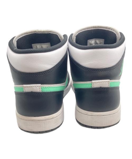 NIKE（ナイキ）NIKE (ナイキ) AIR JORDAN 1 MID ハイカットスニーカー ホワイト サイズ:US9.5の古着・服飾アイテム