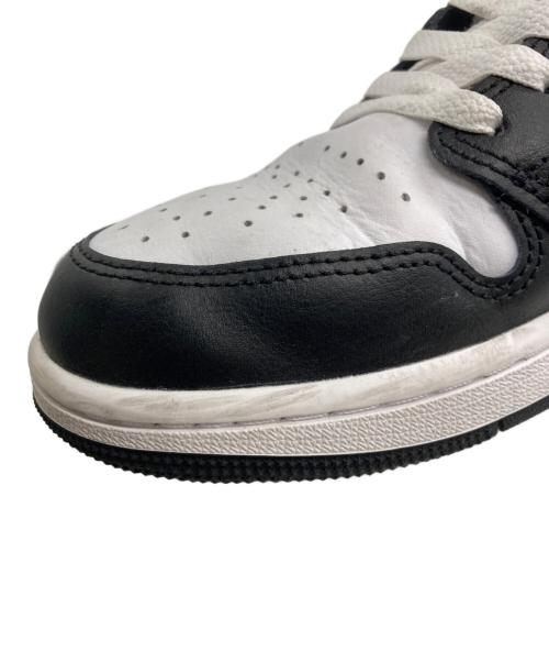 NIKE（ナイキ）NIKE (ナイキ) AIR JORDAN 1 MID ハイカットスニーカー ホワイト サイズ:US9.5の古着・服飾アイテム