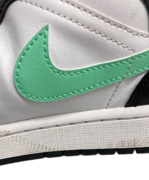 NIKE（ナイキ）NIKE (ナイキ) AIR JORDAN 1 MID ハイカットスニーカー ホワイト サイズ:US9.5の古着・服飾アイテム