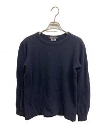 COMME des GARCONS HOMME DEUX（コムデギャルソン オム ドゥ）の古着「ウールニット」｜ネイビー