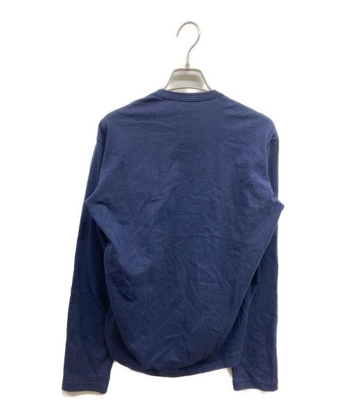 COMME des GARCONS HOMME DEUX（コムデギャルソン オム ドゥ）COMME des GARCONS HOMME DEUX (コムデギャルソン オム ドゥ) ウール切替カットソー ネイビー サイズ:Sの古着・服飾アイテム
