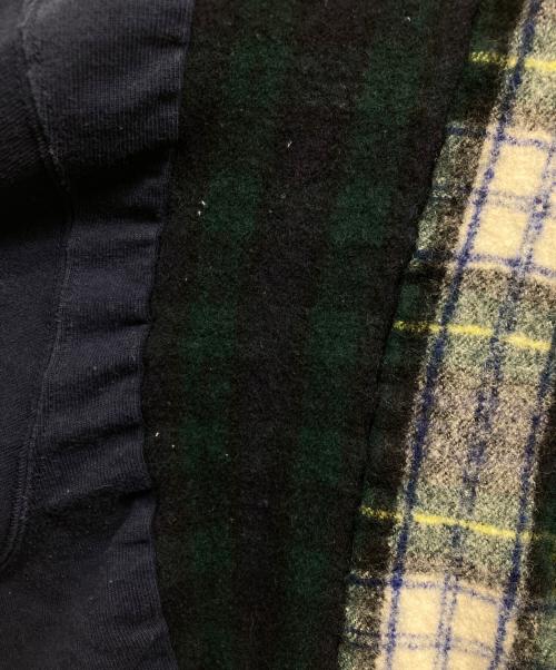 COMME des GARCONS HOMME DEUX（コムデギャルソン オム ドゥ）COMME des GARCONS HOMME DEUX (コムデギャルソン オム ドゥ) ウール切替カットソー ネイビー サイズ:Sの古着・服飾アイテム