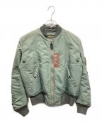 BUZZ RICKSON'Sバズリクソンズ）の古着「MA-1ジャケット」｜グリーン