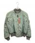 Buzz Rickson's（バズリクソンズ）の古着「MA-1ジャケット」｜グリーン