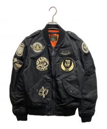 AVIREX（アヴィレックス）の古着「M‐1ジャケット」｜ブラック
