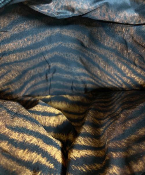 SUPREME（シュプリーム）Supreme (シュプリーム) Micro Down Half Zip Hooded Pullover Jacket ブラウン×ブラック サイズ:Mの古着・服飾アイテム