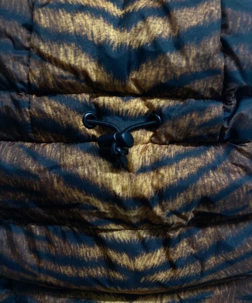 SUPREME（シュプリーム）Supreme (シュプリーム) Micro Down Half Zip Hooded Pullover Jacket ブラウン×ブラック サイズ:Mの古着・服飾アイテム
