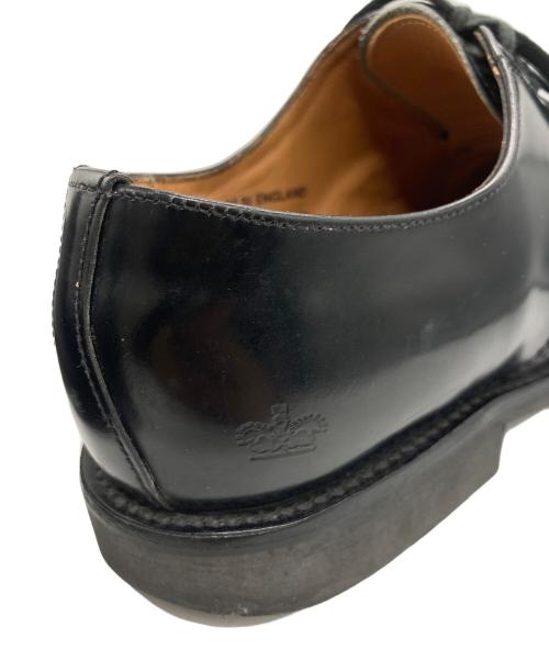SANDERS（サンダース）SANDERS (サンダース) MILITARY DERBY SHOE ブラック サイズ:7 1/2の古着・服飾アイテム