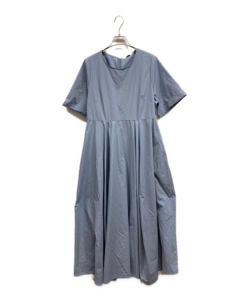CLANE（クラネ）CLANE (クラネ) ワイドベルトマキシワンピース ブルー サイズ:1の古着・服飾アイテム