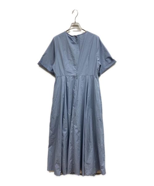 CLANE（クラネ）CLANE (クラネ) ワイドベルトマキシワンピース ブルー サイズ:1の古着・服飾アイテム