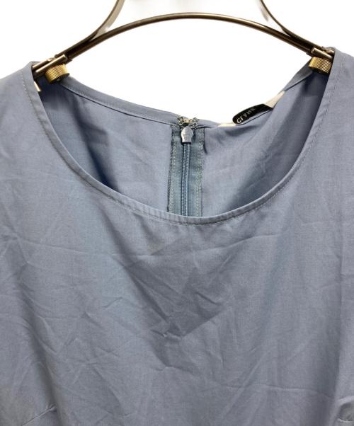 CLANE（クラネ）CLANE (クラネ) ワイドベルトマキシワンピース ブルー サイズ:1の古着・服飾アイテム